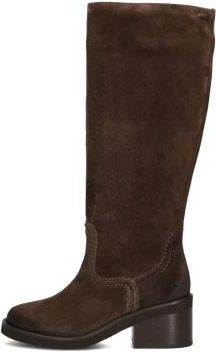 Nubikk Schoenen, Dames, Bruin, 37 EU, Su&egrave;de, Bruine Su&egrave;de Stijlvolle Winterlaarzen