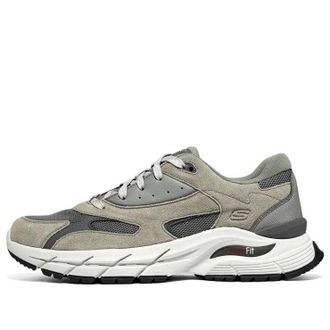 Skechers Thick-Soled Casual Shoes Green 210482-GRY