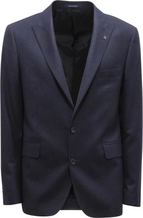 Tagliatore L6417 Jurk Wol/Kasjmier PAK E - Heren - Blazers - Blauw - XL - Wol - Jassen