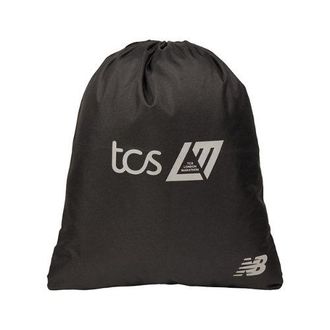 New Balance Unisex London Marathon Drawstring en Negro, Poli&eacute;ster, Talla OSZ