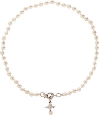 Vivienne Westwood Aleksa Necklace - Dames - Kettingen - Beige - M - Accessoires