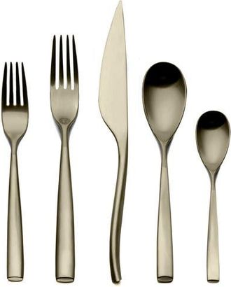 Mepra Arte Flatware Set - 5 Pieces in Ice Champagne at Nordstrom