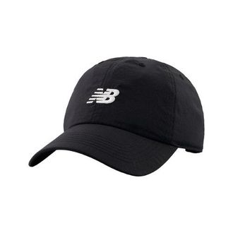 New Balance Unisex 47 Clean Up Run Hat in Black/White Nylon, size OSZ