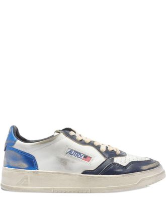 Autry Blue Lace Up Sneakers
