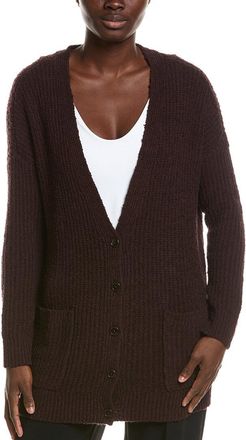 Eileen Fisher Button Knit Cashmere-Blend Cardigan
