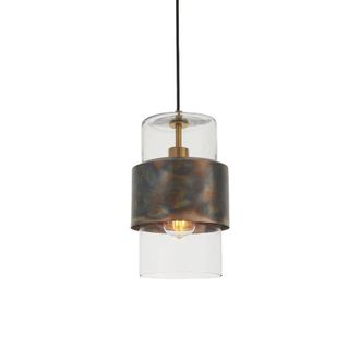 Netlighting PALERMO Stylish Dimmable Indoor Modern Glass Pendant Ceiling Light in Brown