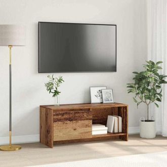 vidaXL Vidaxl - Supporto tv Legno vecchio 90 x 35 x 40 cm Legno multistrato