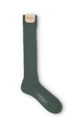 Fortela Fine Ribbed Socks in Beige at Nordstrom, Size One Size Eu