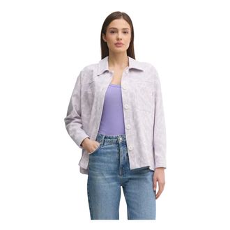 La Petite Francaise Overhemden, Dames, Paars, L, Katoen, Chandler Shirt