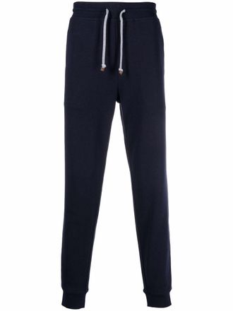 Brunello Cucinelli Pantaloni sportivi affusolati - Blu