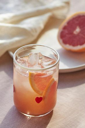Anthropologie Icon Juice Glass