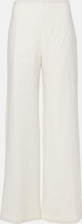 Faithfull The Brand Ilride high-rise linen wide-leg pants