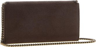 Stella McCartney Falabella Continental Wallet - Brown