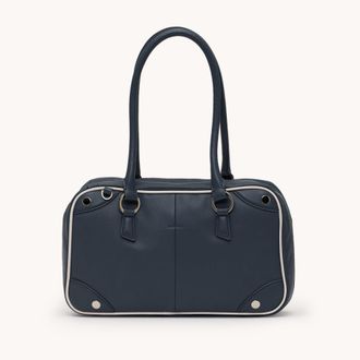 Hammitt Hammitt Meredith Nautical Navy Silver Med