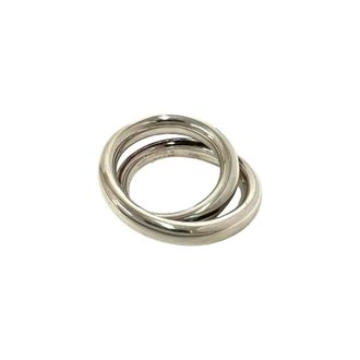 Herm&egrave;s Silver Silver 925 Band Ring (Pre-Owned)