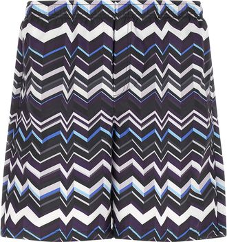 Missoni Badeanzug mit unregelm&auml;&szlig;igem Zick-Zack-Muster