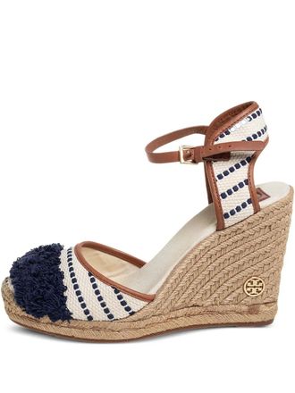 Tory Burch Sandali con zeppa - Toni neutri