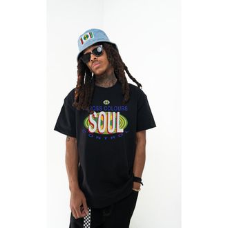 Cross Colours Soul Control T-Shirt in Black at Nordstrom, Size X-Large