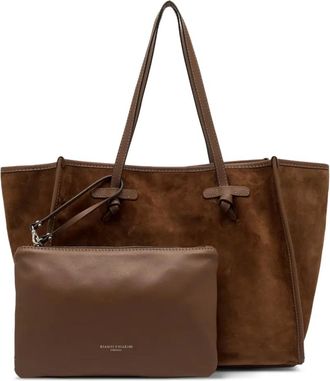 Gianni Chiarini Borsa tote Marcella con manici - Marrone