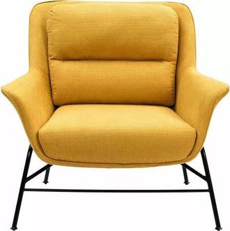 Teulat Designsessel Satire Mustard