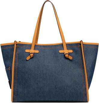 Gianni Chiarini Tote Bags, female, Blue, Size: ONE SIZE Marcella Shopping Bag