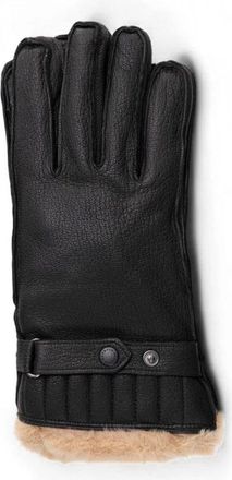 Barbour Leather Utility Gloves - Heren - Handschoenen - Zwart - XL - Leer - Accessoires
