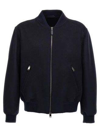 Brioni Blue Bomber Jackets
