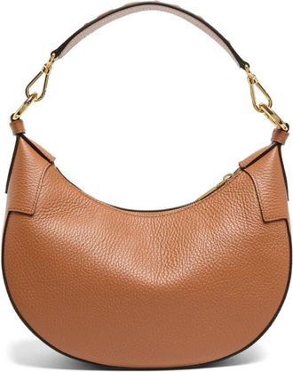 Lancel Origami Sac Hobo S - Dames - Schoudertassen - Bruin - ONE Size - Leer - Tassen