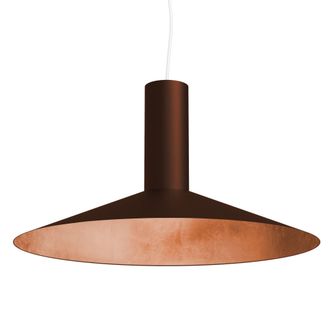 Lumicom Vera L&aacute;mpara De Techo &Oslash;40 Negro Hoja