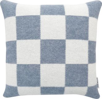 Maison Deux Checkerboard Cushion Cover in Blue at Nordstrom, Size 2Ft 0In X 2Ft 0In