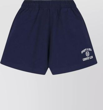 Sporty & Rich straight knee-length shorts