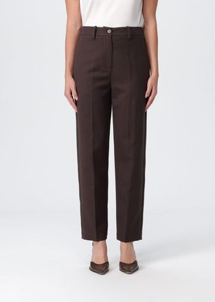 Alysi Pants ALYSI Woman color Cocoa