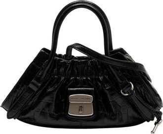 Marc Jacobs Handbags, female, Black, Size: ONE SIZE Small Satchel Shopper Bag