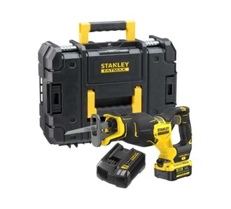 Stanley Sierra Sable Stanley Brushless V20 18 Voltios Negro Amarillo