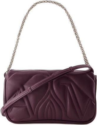 Alexander McQueen The Seal Shoulder Bag Purple