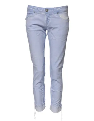 Acht Cotton Slim Fit Low Waist Womens Jeans