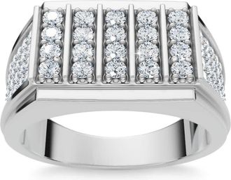 Pompeii3 1Ct Mens Diamond Ring 14k Gold Lab Grown