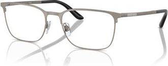 Giorgio Armani 53mm Square optical glasses in Grey at Nordstrom
