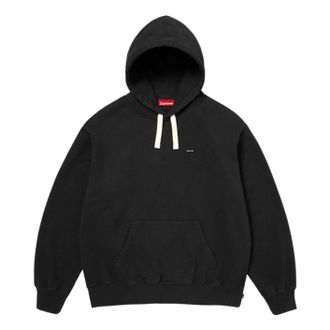 SUPREME SS26 Small Box Drawcord Hooded Sweatshirt Black SUP-SS26-021-BLK