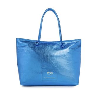 V&deg; 73 Tote Bags, female, Blue, Size: ONE SIZE Poppop Tote Bag