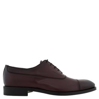 Ferragamo Brighton Oxford With Toe Cap, Size 9 E