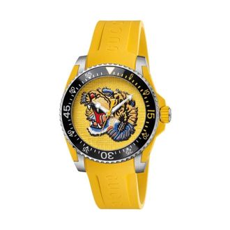 Gucci Accessoires, Heren, Zwart, ONE Size, Duikhorloge