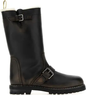 Fendi Black Biker Boots