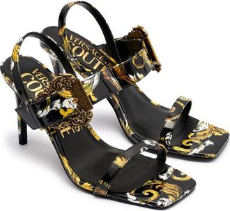 Versace Jeans Couture Sandalen met hoge hak - Dames - Sandalen met hakken - Veelkleurig - 41 EU - Schoenen