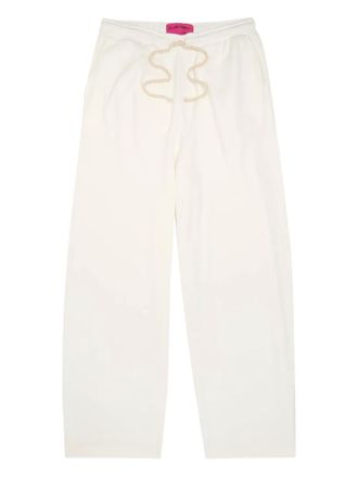 The Elder Statesman Daily wide-leg trousers - Toni neutri