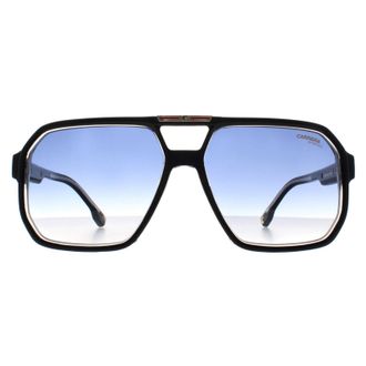 Carrera Aviator Mens Black Crystal Dark Blue Gradient VICTORY C 01/S - One Size