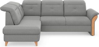 HOME AFFAIRE Ecksofa »Dangast L-Form« Kopfteilverstellung, wahlweise mit motorischer Relaxfunktion