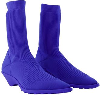 Camper Womens Ganxet Ankle Boots - Camper Synthetic Blue Shoes Ankle-Boots