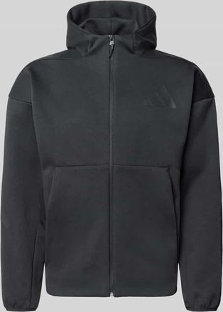 adidas Sweatjacke mit Kapuze in Black, Gr&ouml;&szlig;e XXL