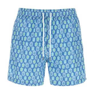 Fedeli Beachwear, male, Multicolor, Size: XL Madeira Swim Trunk